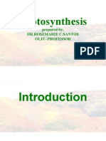 Photosynthesis: Prepared by DR - Rosemarie C.Santos Olfu-Professor