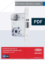 Lockwood Selector 3700 Series Mortice Locks Catalogue