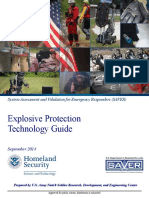 Explosive Protection Technology Guide: System Assessment and Validation For Emergency Responders (SAVER)