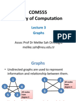 COM555 Theory of Computation: Graphs