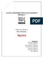 Sales & Distribution Management Project: Under The Guidance of Prof. Vidyasagar