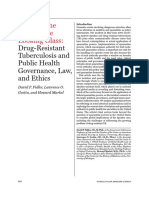 Through The Quarantine Looking Glass:: Drug-Resistant Tuberculosis and Public Health Governance, Law, and Ethics