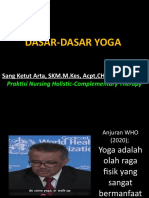 Dasar-Dasar Yoga