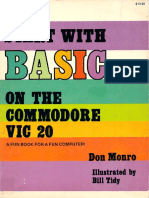 Start With BASIC On The Commodore VIC-20 (1982)