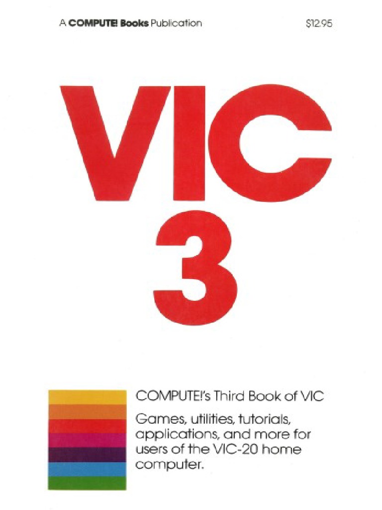 Third Book of VIC (1984) | PDF | Computer File | Computer Data Storage