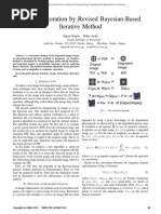 Image Restoration by Revised Bayesian-Based Iterative Method