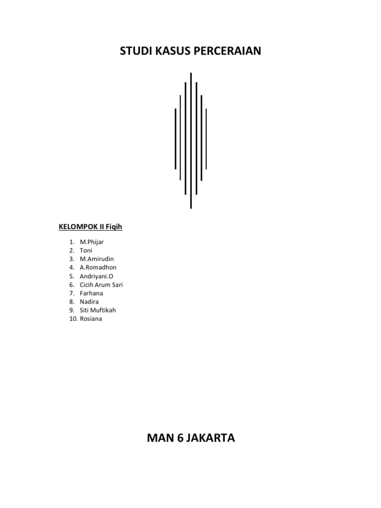 Contoh Dialog KASUS PERCERAIAN