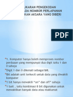 1.1.3 Penukaran Pengekodan ASCII Kepada Nombor Perlapanan