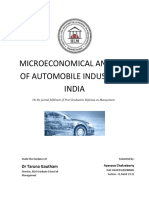 Automobile Industry Project
