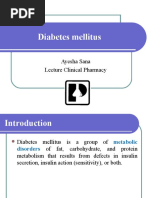 Diabetes Mellitus (D9)