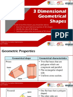 3D Geometry (Handout)