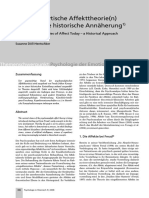 Psychoanalitische Affekttheorie