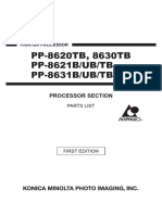 Konica R-2 Partslist Processor PDF