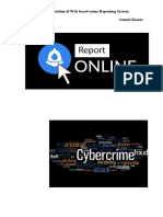 Design and Implementation of Web Based Crime Reporting System - Samrit Basnet