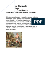 La Follia Di Orlando Riassunto Giampaolo Ferro