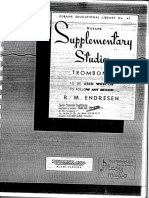 Supplementary Studies Trombone PDF