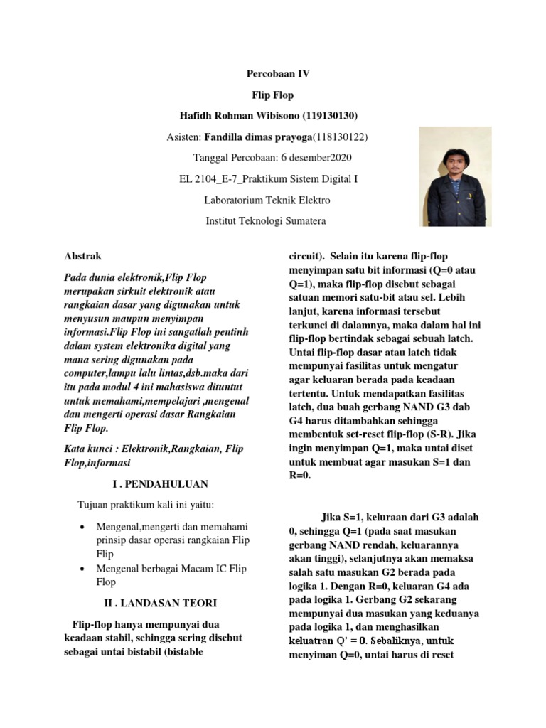 E 7 Modul 4 Sistem Digital Hafidh Rohman Wibisono