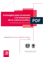 Antologías para El Estudio y La Enseñanza de La Ciencia Política-Sánchez de La Barquera y Arroyo PDF