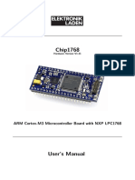 Chip1768: ARM Cortex-M3 Microcontroller Board With NXP LPC1768