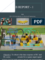 Lab Report - 1: EEL 1010 Introduction To Electrical Engineering