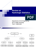 CIVWARE Review Topic On Hydrologic Statistics
