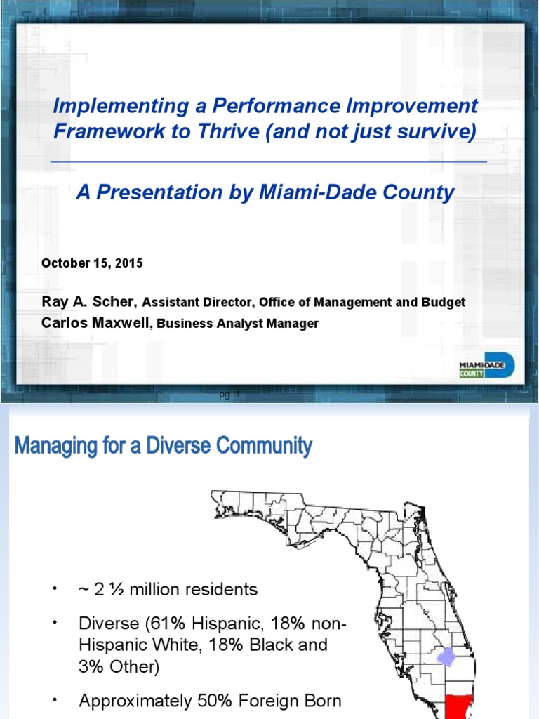 Implementing A Performance Improvement Framework To Thrive (And Not ...
