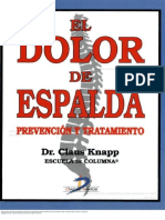 El Dolor de Espalda - Prevención y Tratamiento PDF