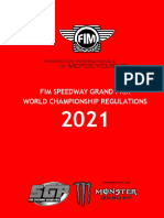Fim Speedway Grand Prix World Championship Regulations: EDITION 2020