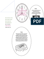 Clock: Box 1 14.4cm, 8.6cm Box 2 8.5cm, 8.6cm