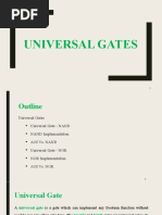 Universal Gates