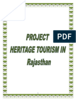 BTS Project On Heritage Tourism in Rajasthan