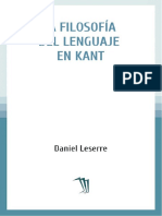 La Filosofía Del Lenguaje en Kant 1542304611 - 25297 PDF