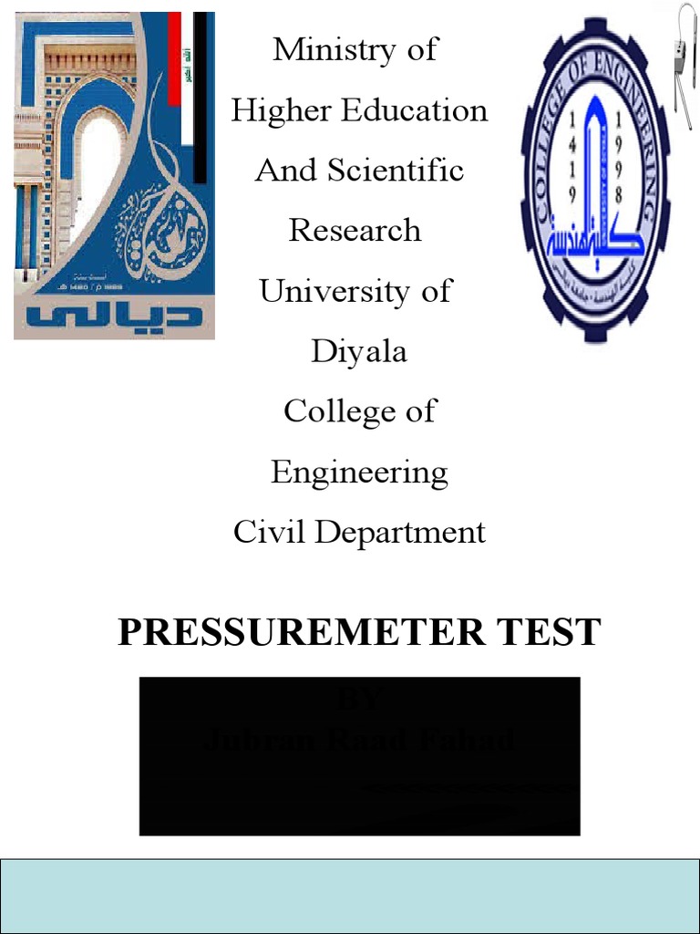 Pressuremeter Test PDF Automation Pressure