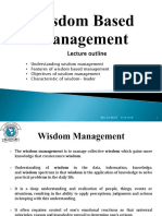 Wisdom Based Management PDF