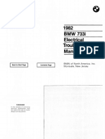 1982 BMW 735i Electrical Troubleshooting Manual PDF