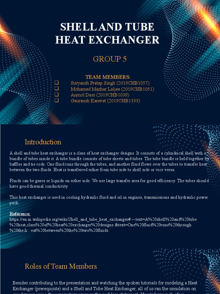 Shell and Tube Heat Exchanger Analysis | PDF | Heat Transfer | Heat ...