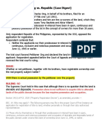 Ong vs. Republic (Case Digest) : July 1, 1999 - Petitioner Charles Ong, in Behalf of His Brothers, Filed For An