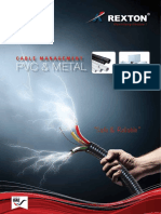 PVC & Metal: Cable Management