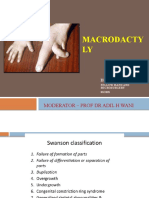Macrodacty LY: Moderator - Prof DR Adil H Wani