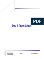 Tema 3 - Enlace Químico