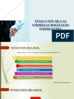 EVOLUCION DE LAS EMPRESAS DIGITALES EMERGENTES