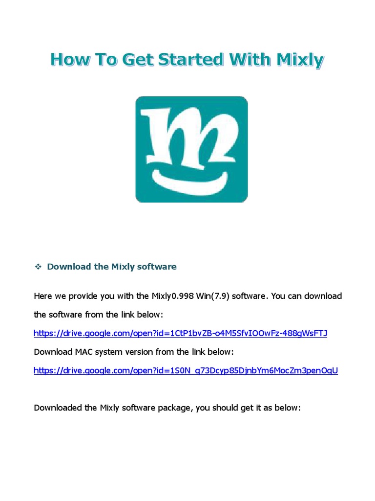 Download Mixly 0.998 and Tutorial | PDF | Library (Computing) | Icon ...