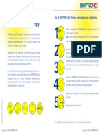 Use of BIOPTRON Light Therapy - Some Application Instructions