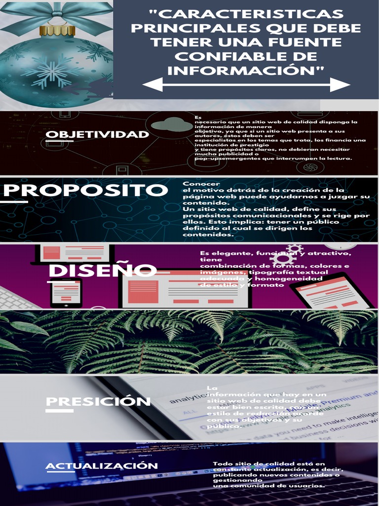 Infografía - Como Identificar Una Página Confiable | PDF | Red mundial ...