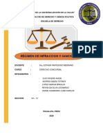 Regimen de Infraccion y Sanciones PDF