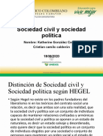 PRESENTACION DE SOCIEDAD CIVIL Y SOCIEDAD POLITICA