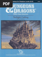 D&D 1.0 M3 Level 30-35 Adventure - Twilight Calling PDF