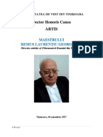 Laudatio - Remus Georgescu PDF