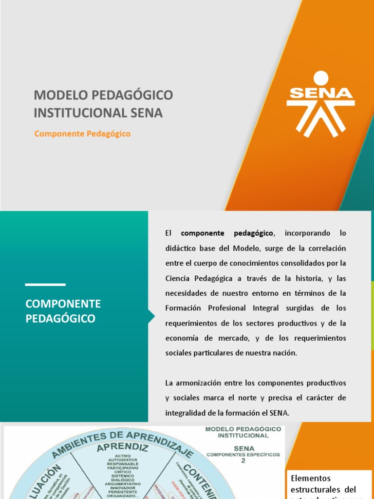 Modelo Pedagógico Sena | PDF | Constructivismo (filosofía de la ...
