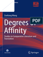 Zuoliang Wang Degrees of Affinity Studies in Comparative Literature and Translation 2015 PDF